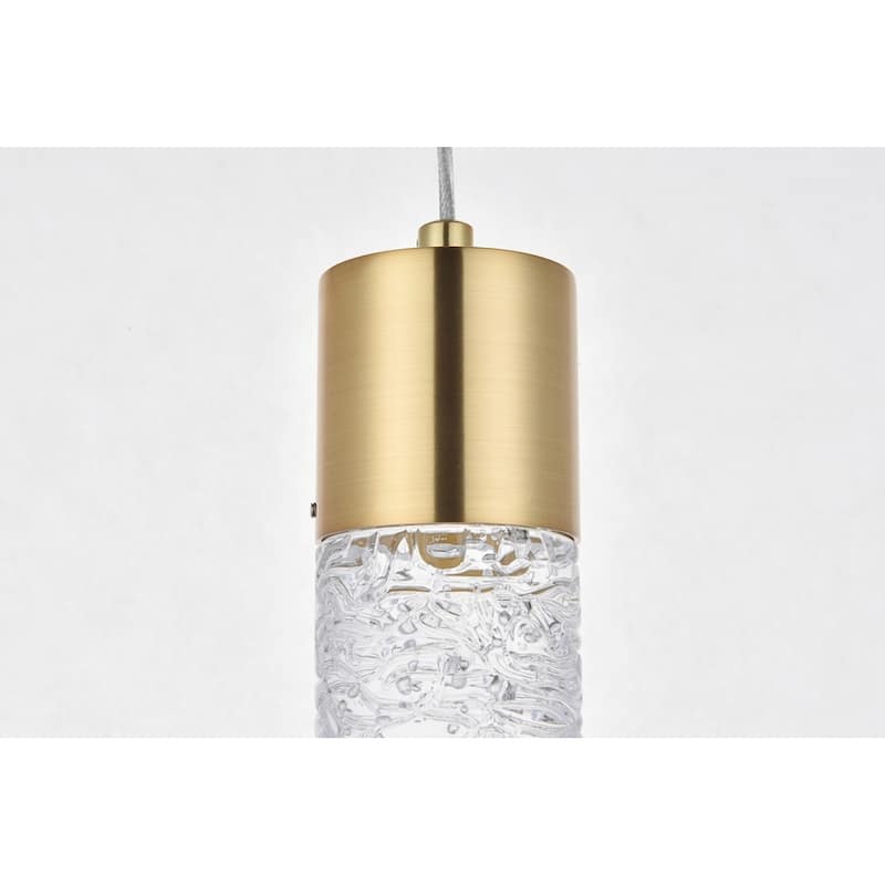 Constellation 1 light Gold LED Pendant