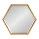 preview thumbnail 18 of 35, Kate and Laurel Calter Hexagon Framed Wall Mirror