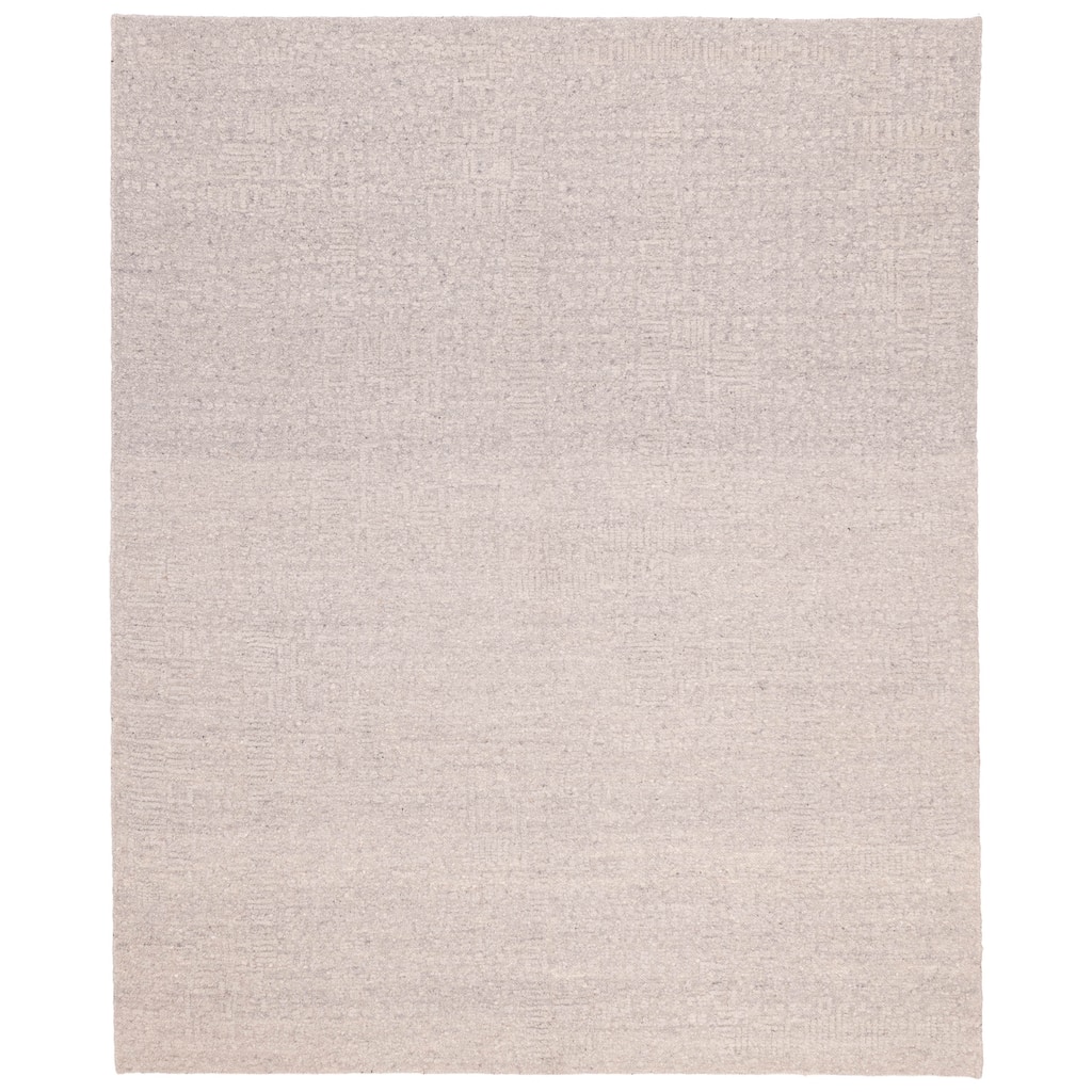 ECARPETGALLERY Hand-knotted Looma Grey Wool Rug - 8'0 x 9'9
