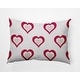 preview thumbnail 7 of 26, Burnin' Love Valentines Day Decorative Throw Pillow 14" x 20" - Bold Pink
