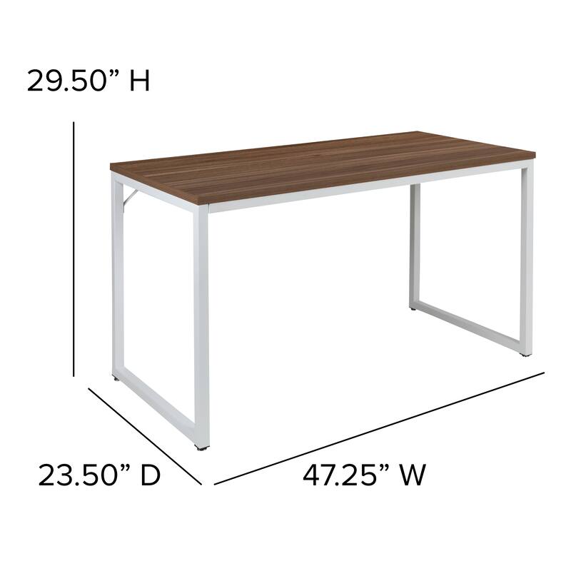 Commercial Grade Industrial Style Office Desk - 47" Length