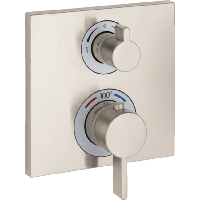 Hansgrohe Ecostat Square Dual Function Thermostatic Valve Trim Only