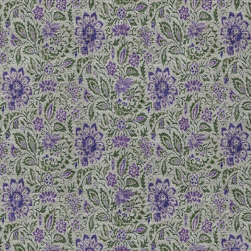 HomeRoots Floral Transitional Rectangle Outdoor Rug