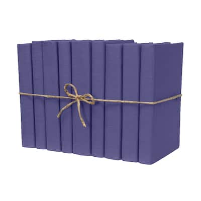 Books Purple Decorative Accessories: Dark Very Peri Linen ColorPak