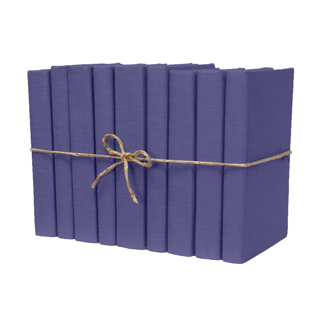 Books Purple Decorative Accessories: Dark Very Peri Linen ColorPak