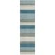 preview thumbnail 150 of 149, Machine Washable Indoor/ Outdoor Cabana Stripe Chantille Rug