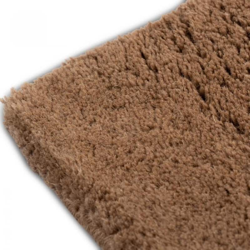 Abstract Black And Brown Area Rug