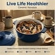 preview thumbnail 14 of 40, Gotham Steel 5QT Dutch Oven Ceramic Nonstick Lightweight Self Basting Lid