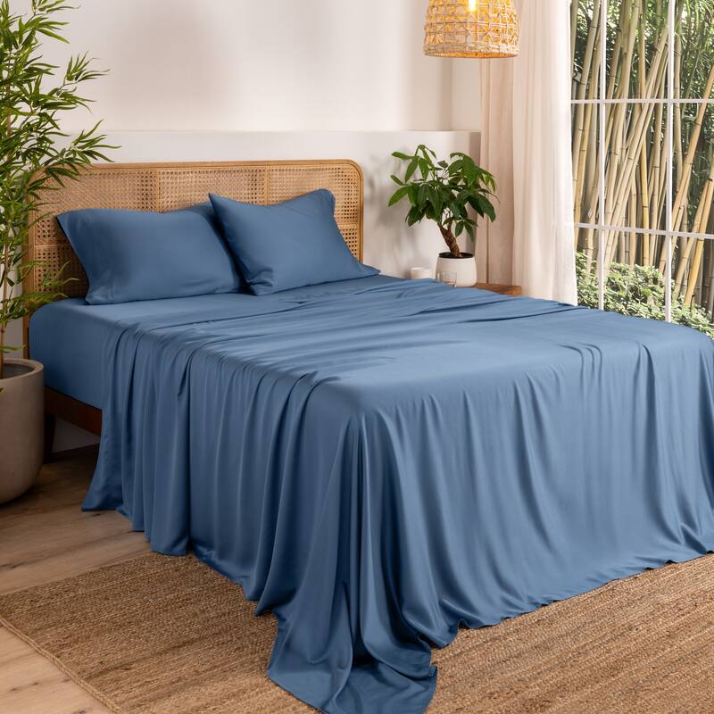 Bare Home Rayon from Bamboo Sheet Set - Deep Pocket - Breathable
