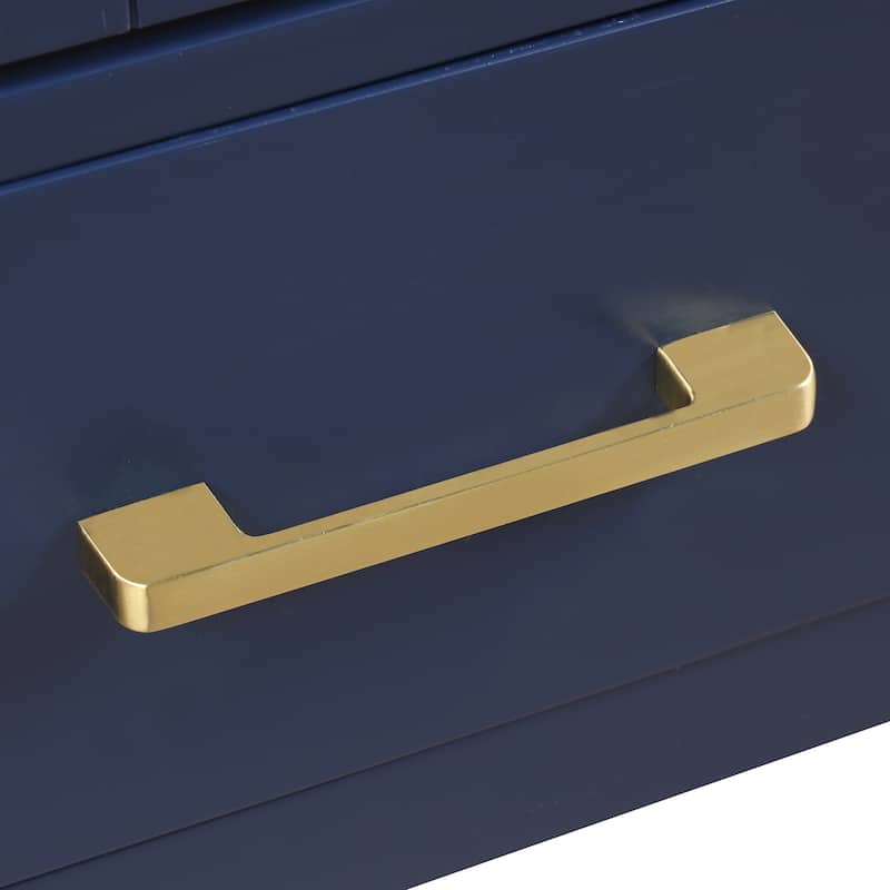 Blossom Geneva 60" Freestanding Bathroom Vanity with Marble Top & Sink