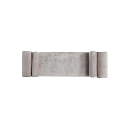 Manhattan Comfort Modern Concord Chenille 59 Inch Bench