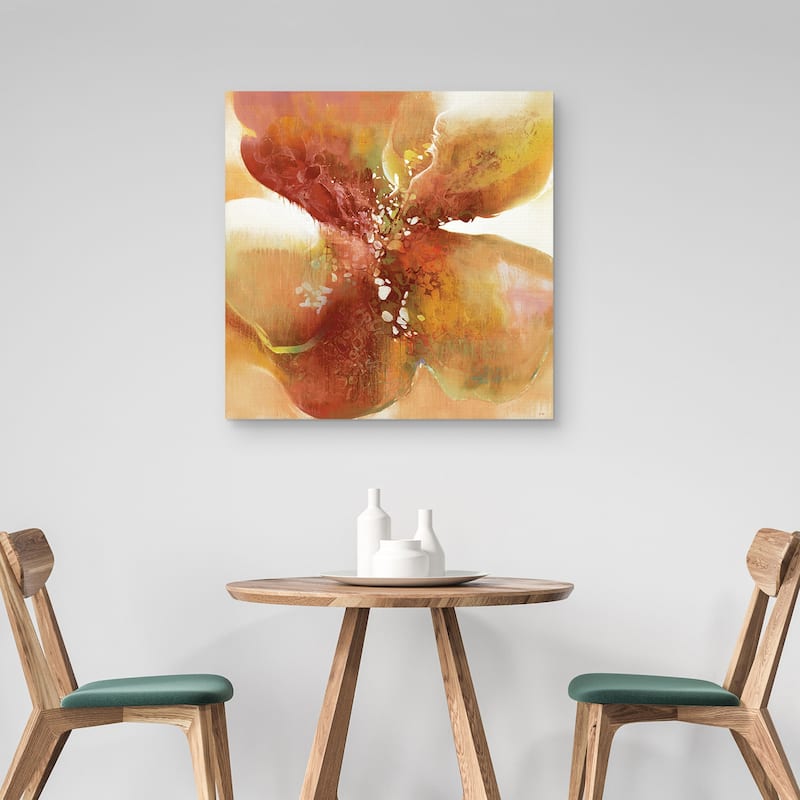 Amber Petals by K. Nari Canvas Art Print