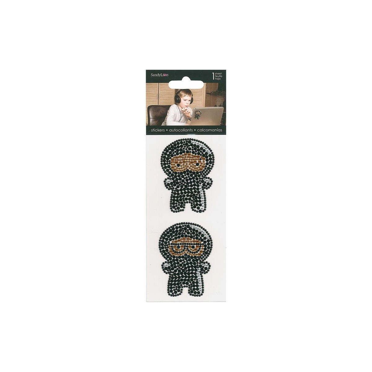 Shop Sandylion Sticker Rhinestone Ninjas Overstock 25575553