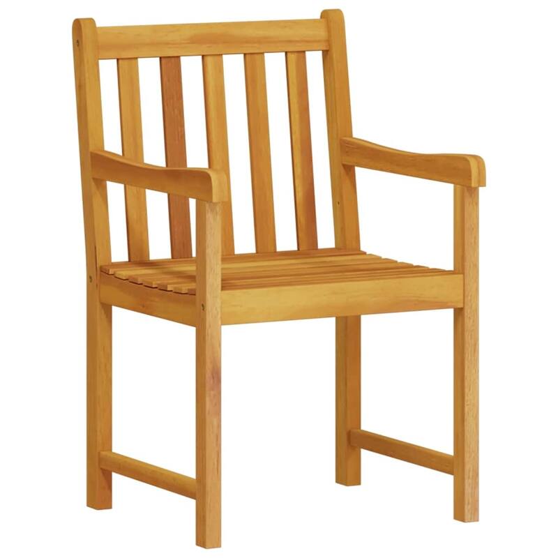 vidaXL Garden Dining Set 7 pcs Brown solid acacia wood - 31 x 55 x 29