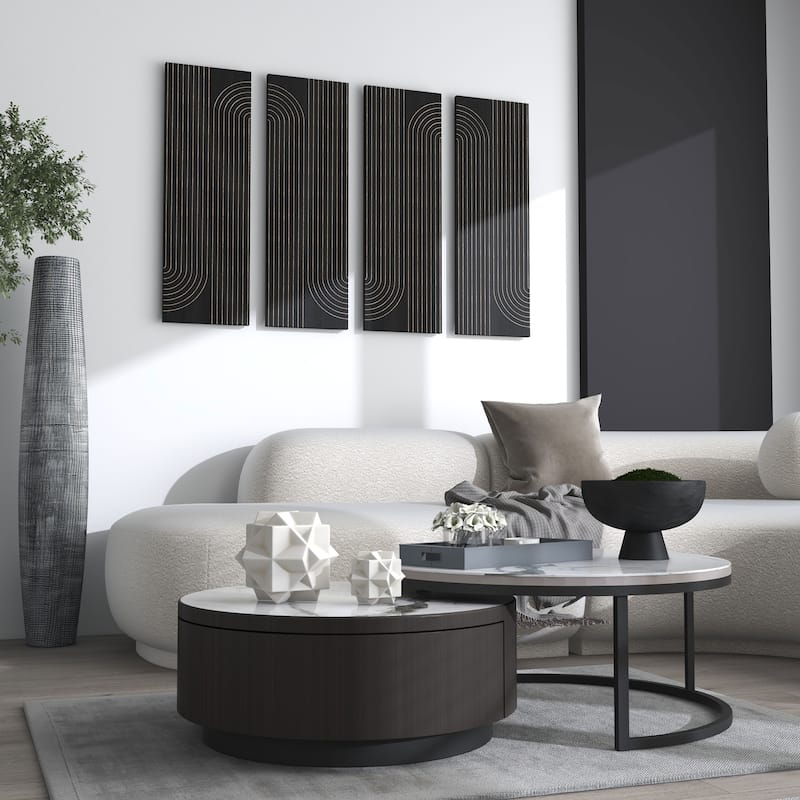 Asher Wood Wall Decor, Set of 2