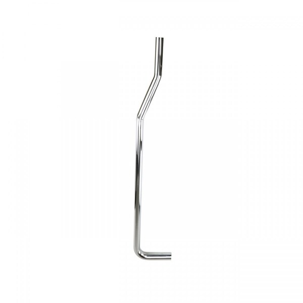 Chrome L Flush Pipe For High Tank