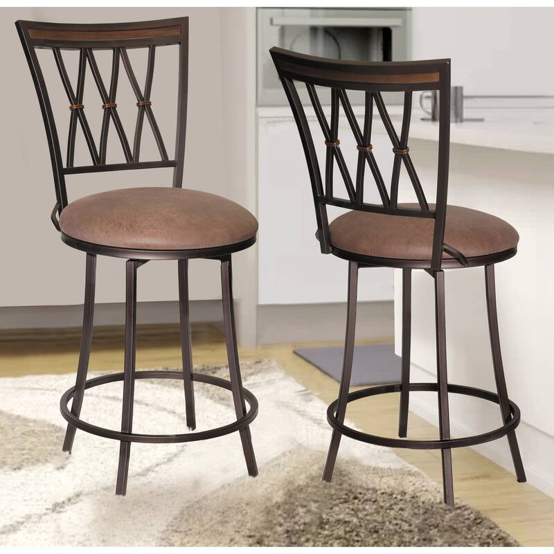 Steve Silver Simon Commercial Grade Swivel Bar Stool