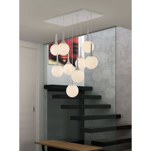 slide 2 of 7, Alberta Ceiling Lamp White White