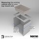 preview thumbnail 51 of 49, Karran Top Mount 33 in. Large Single Bowl Quartz Kitchen Sink