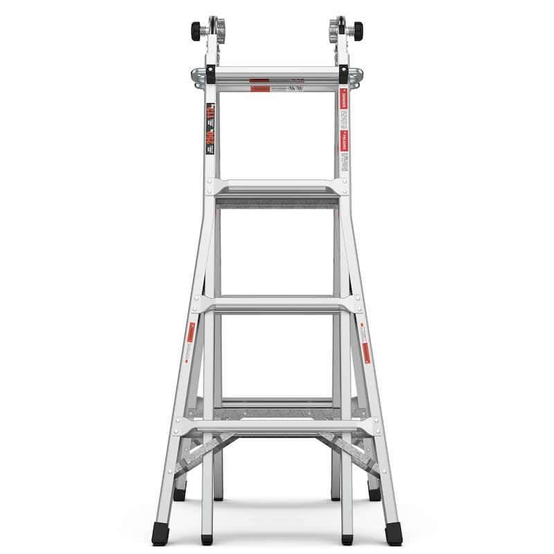 17ft Multi-Position Foldable Aluminum Ladder