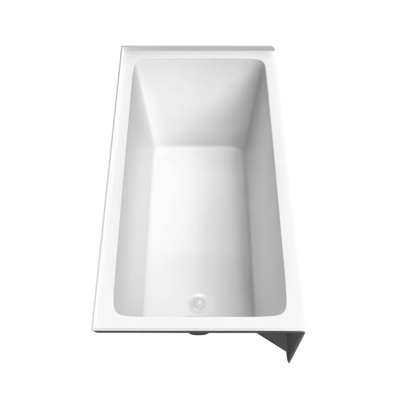 Wyndham Collection WCBTW16032L18 Grayley 60" Three Wall Alcove Acrylic