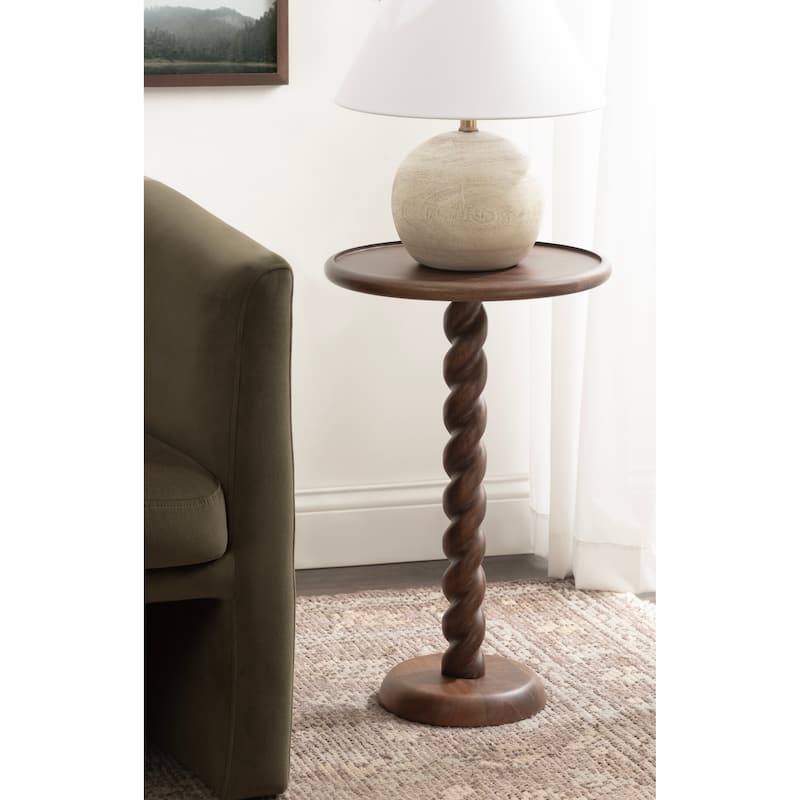 Kate and Laurel Willoughby Round Side Table