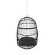 preview thumbnail 15 of 16, Richards Outdoor/Indoor Wicker Hanging Chair (No Stand) by Christopher Knight Home