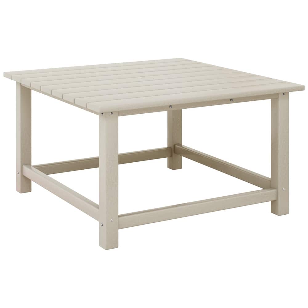 Laguna Outdoor Poly Adirondack 31" Square Coffee Table