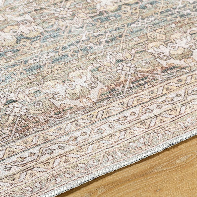 Livabliss Amelie Traditional Washable Area Rug