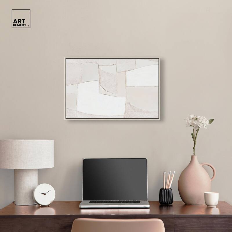 Veiled Calm Canvas by Art Remedy