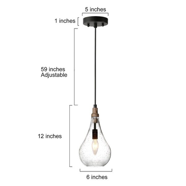 Teardrop pendant light black cheap