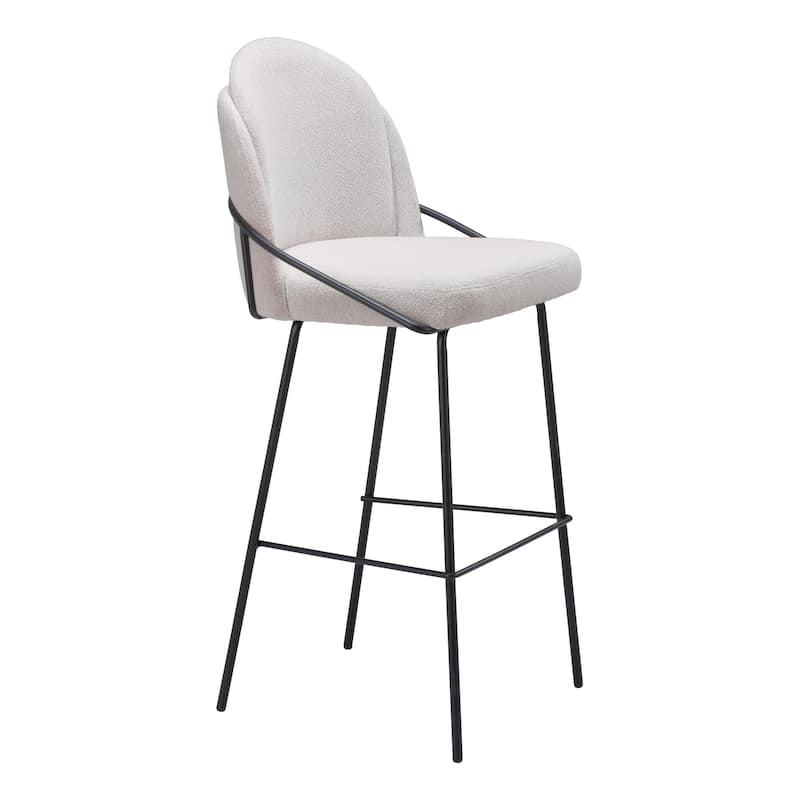 Jambi Barstool Ivory