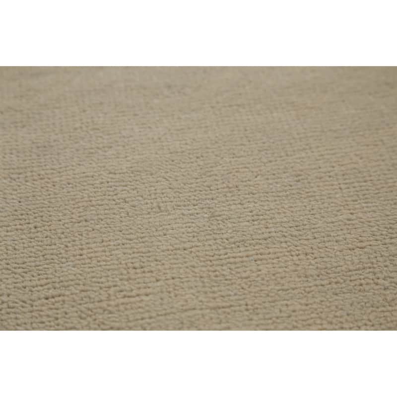 Hand Knotted Oriental 100% Wool Carpet Modern Solid Green Gabbeh Runner Rug - 10' 0'' X 3' 3''