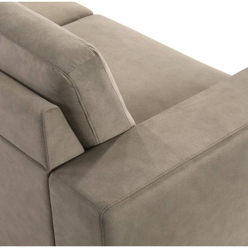 Yvonne 79" Modern Sofa Loveseat, Upholstered Couch with Removable Cushions