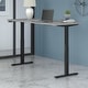 preview thumbnail 7 of 108, Move 60 Series 72W x 30D Height Adjustable Standing Desk Platinum Gray/Black Powder Coat