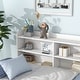 preview thumbnail 13 of 16, Twin Day Bed with Side Bookcase & 2 Drawers - Multifunctional Design