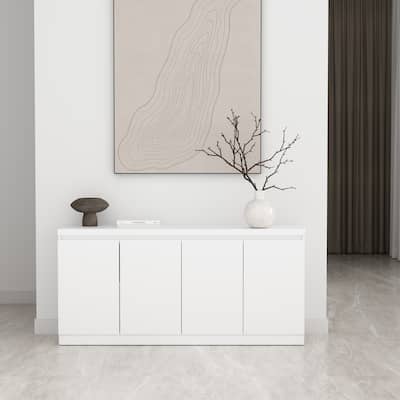 Manhattan Comfort Griffin Modern 6 Shelf Sideboard