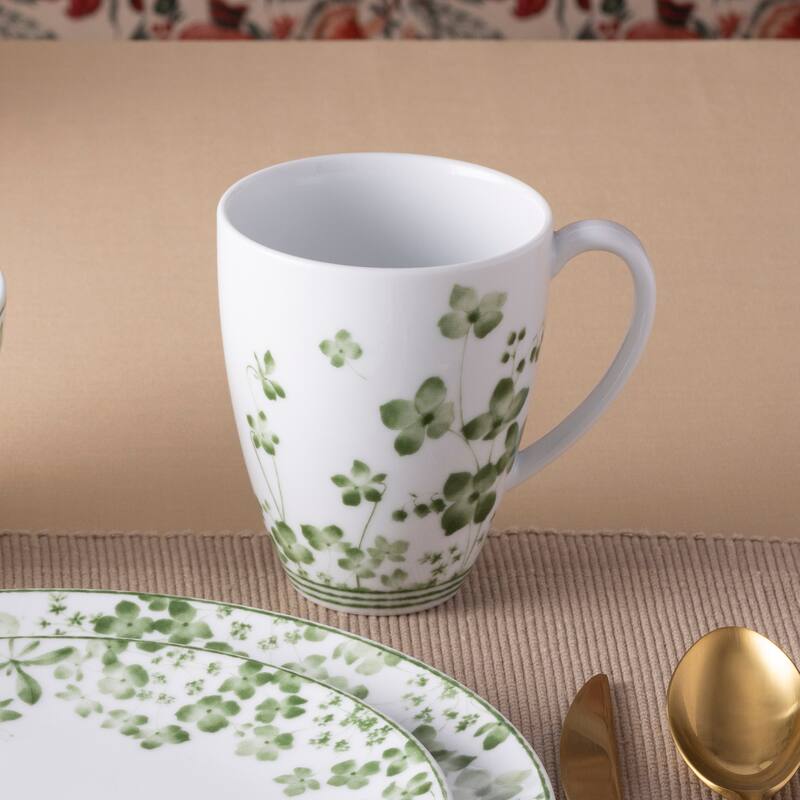 Noritake Bloomington Road Set of 4 Mugs, 16 oz.