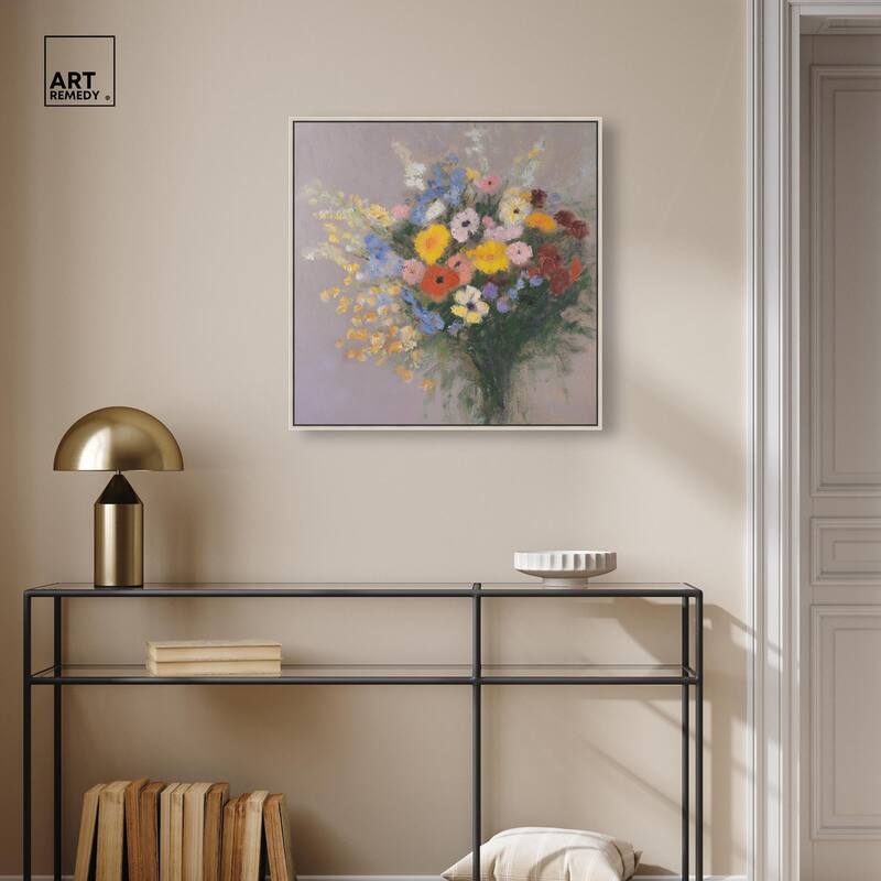 Meadow Flowers Canvas by Art Remedy