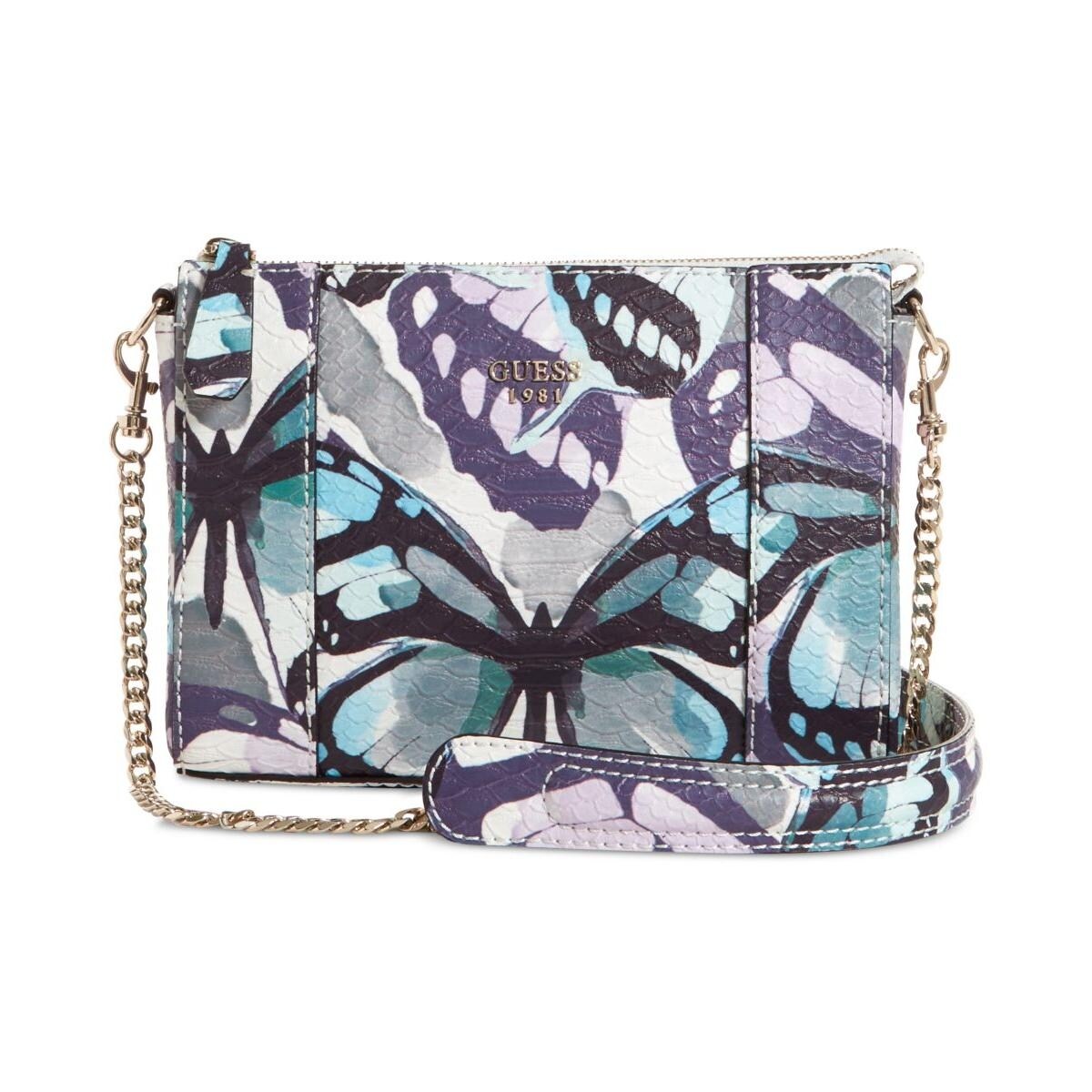 guess butterfly bag