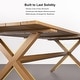 preview thumbnail 6 of 20, PURPLE LEAF Outdoor Dining Set for Garden Deck Wicker Table and Chairs Set-11 Piece