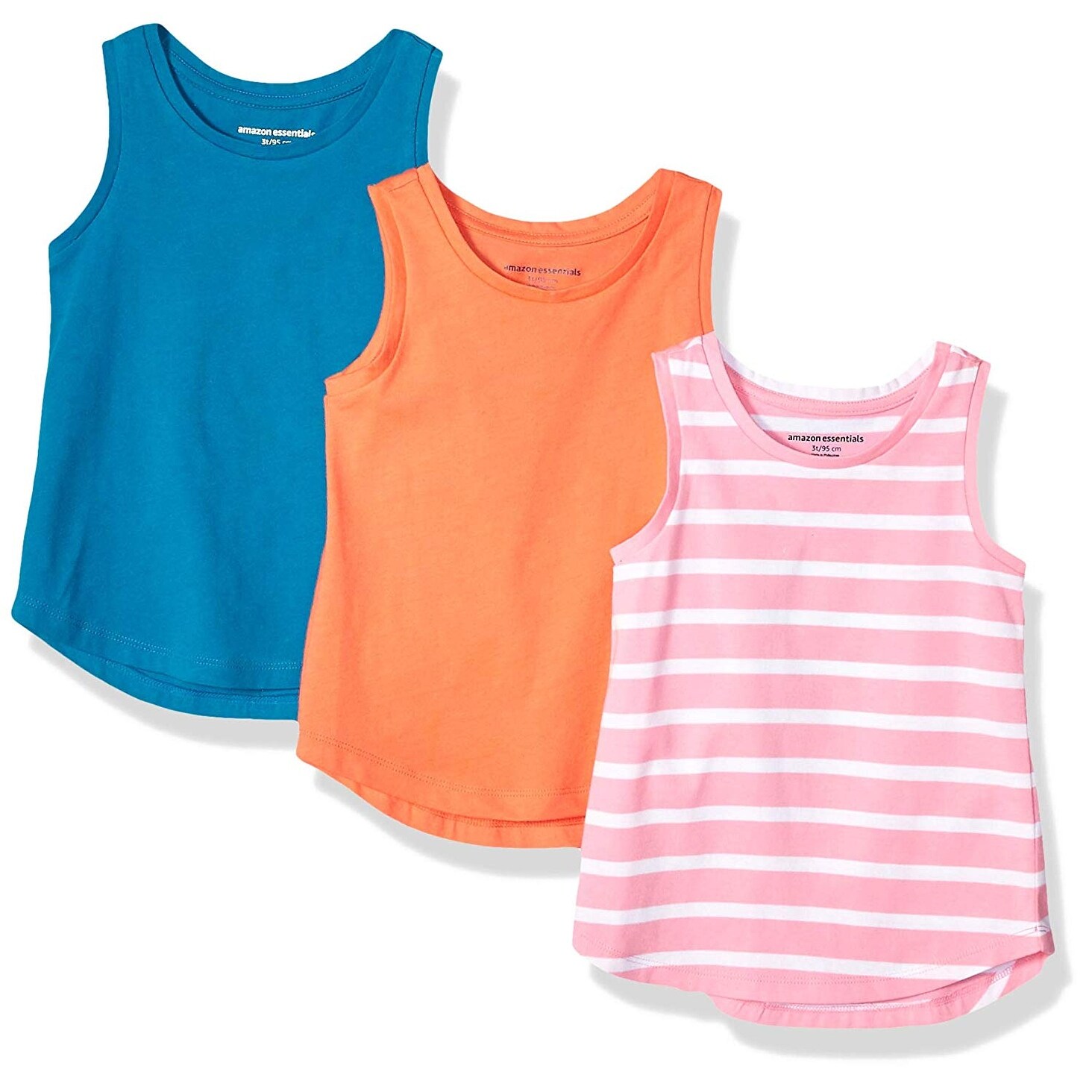 Essentials Girls 3-Pack Tank Top