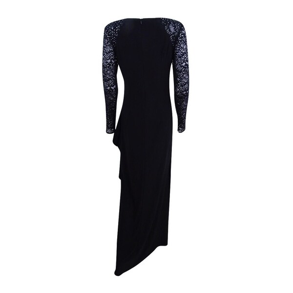 alex evenings embellished lace gown