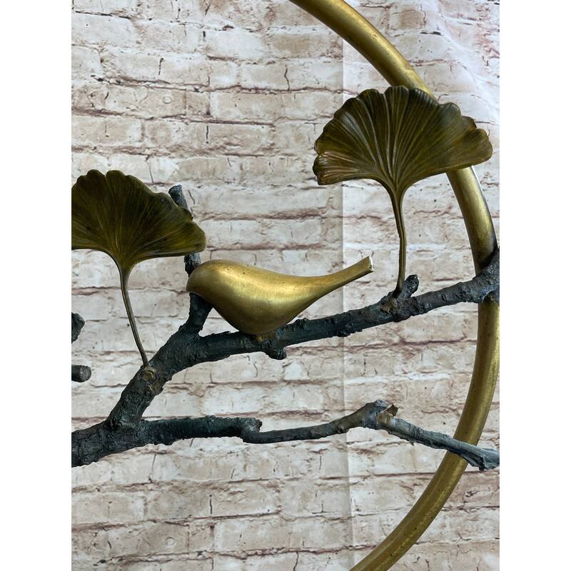 Limited Edition Hot Cast Two Love Bird Bronze Sculpture Anniversary Gift Statue
