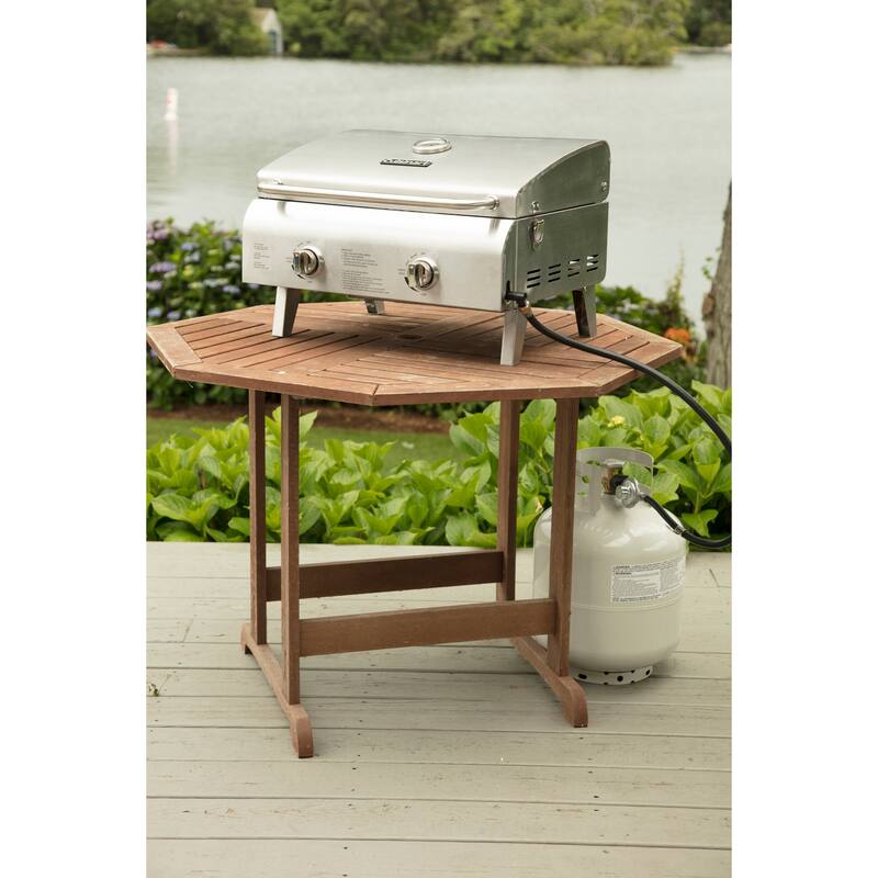 Chef's Style Stainless Tabletop Grill - N/A