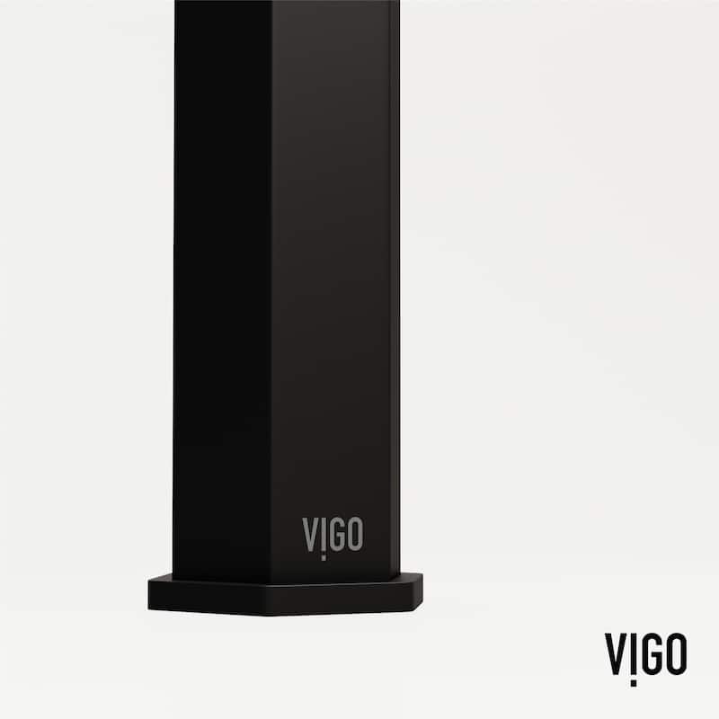 VIGO Nova 10" H Single Handle Single Hole Vessel Bathroom Faucet