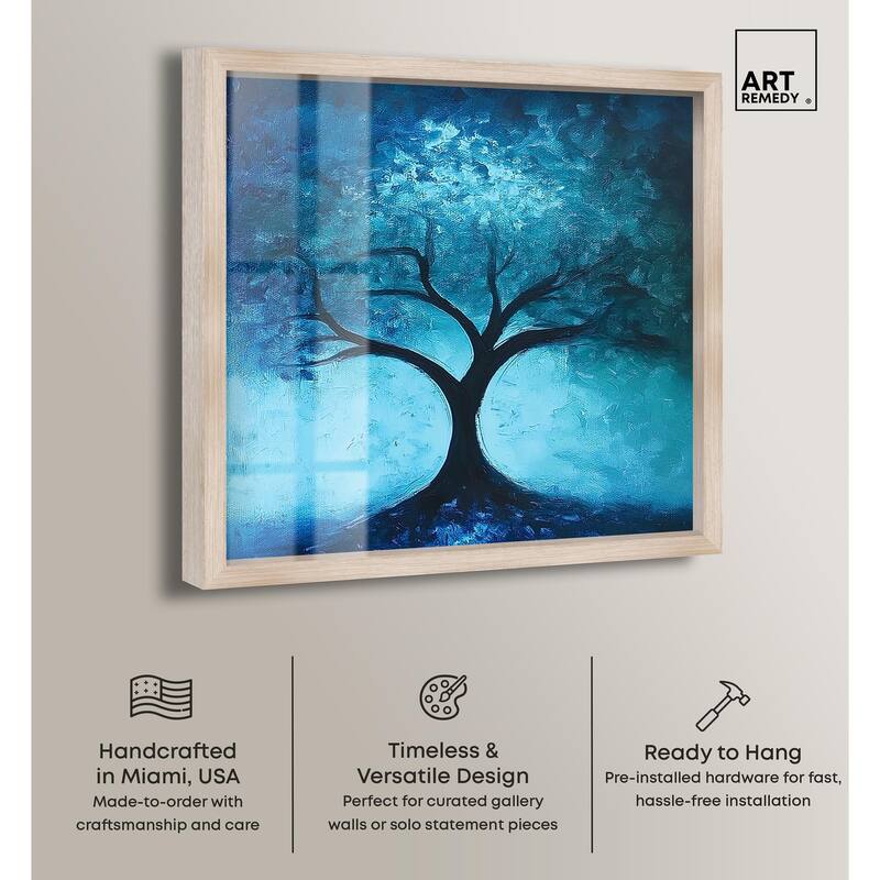 Tree of Opposites III Shadowbox by Art Remedy