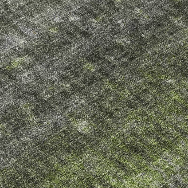 Machine Washable Indoor/ Outdoor Abstract Ombre Chantille Rug