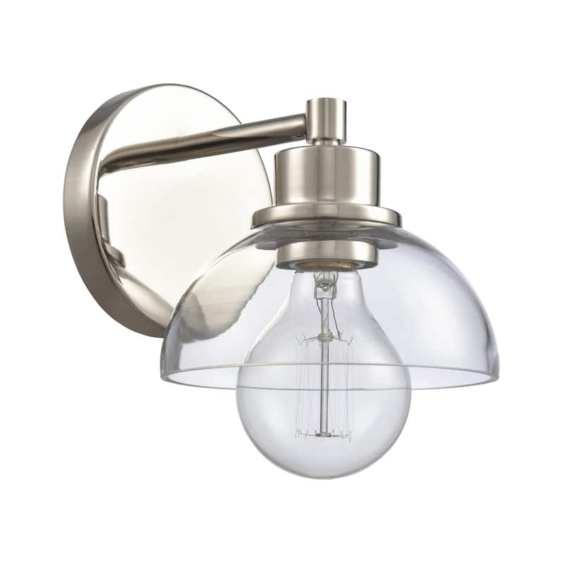 Julian 16-inch Wide 2-Light Vanity Light in Matte Black