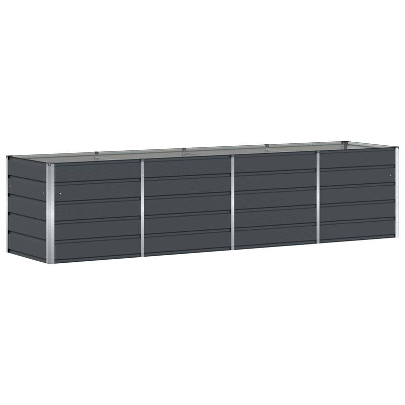 vidaXL Planter in Steel - 62.99 x 31.50 x 17.72